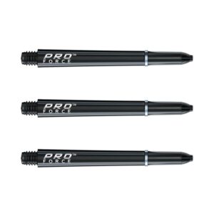 Winmau set van 3 shafts | Pro-Force Black | Nylon