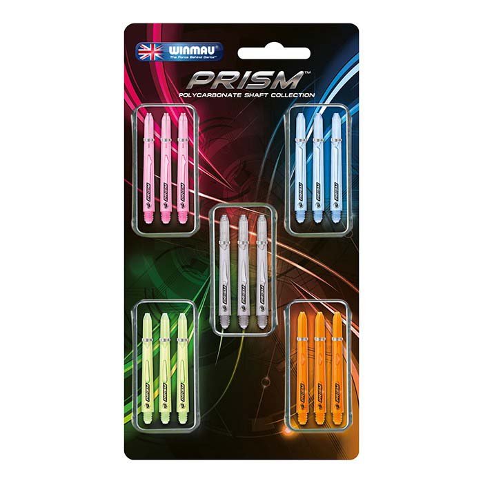 Winmau Prism 1.0 Shaft Multipack | Dart Shafts | 5 sets van 3 shafts