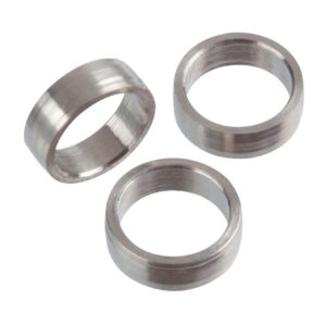 Target Slot lock Rings | Set van 3 ringen | Titanium