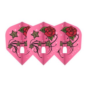 L-Style set van 3 flights | Signature Champagne PRO L3 | Lisa Ashton | V2 Pink