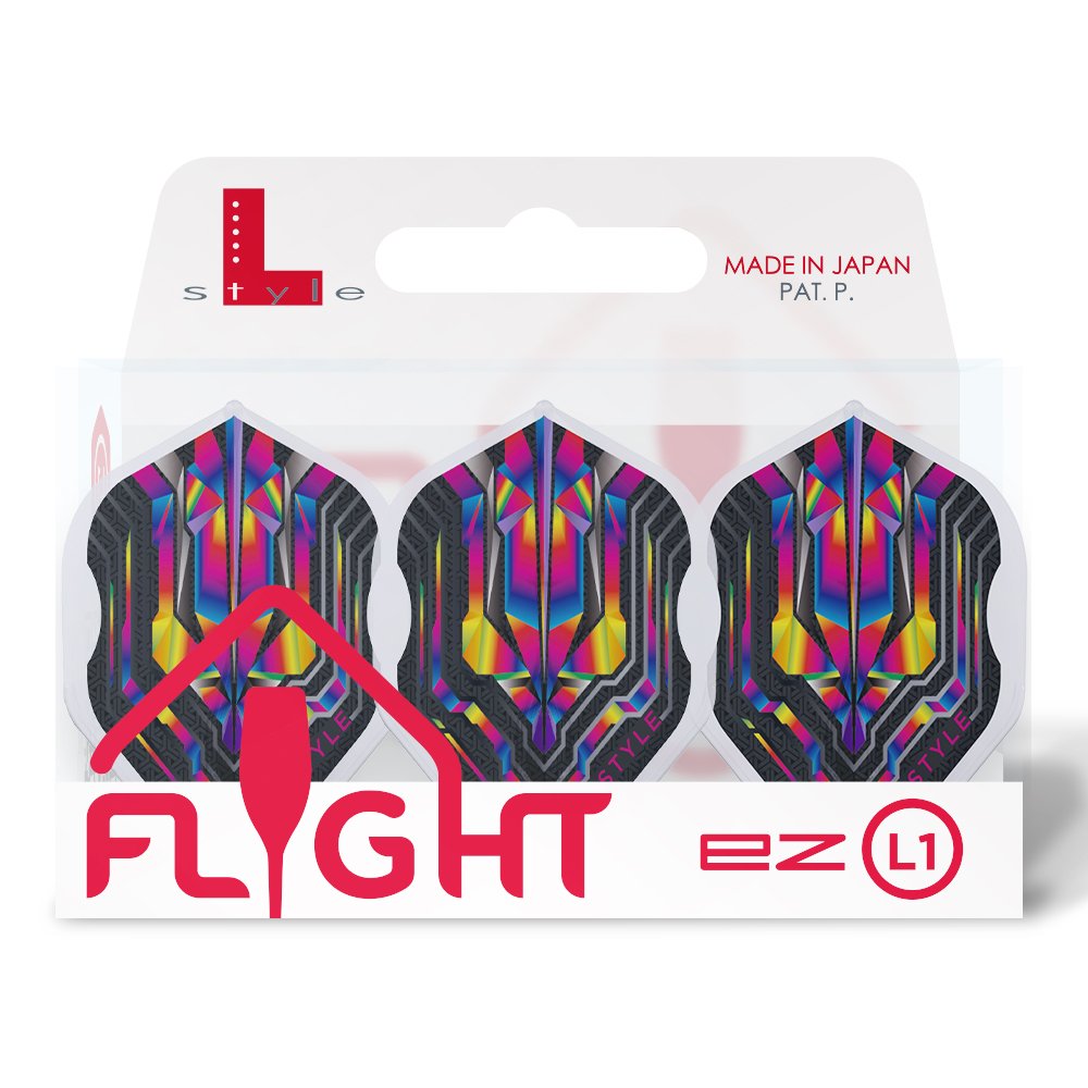 L-Style set van 3 flights | Signature Champagne EZ L1 | Origin Series | Rainbow - Afbeelding 3