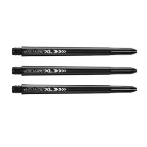 Red Dragon Joust | Dart Shafts | Extra Long | Black