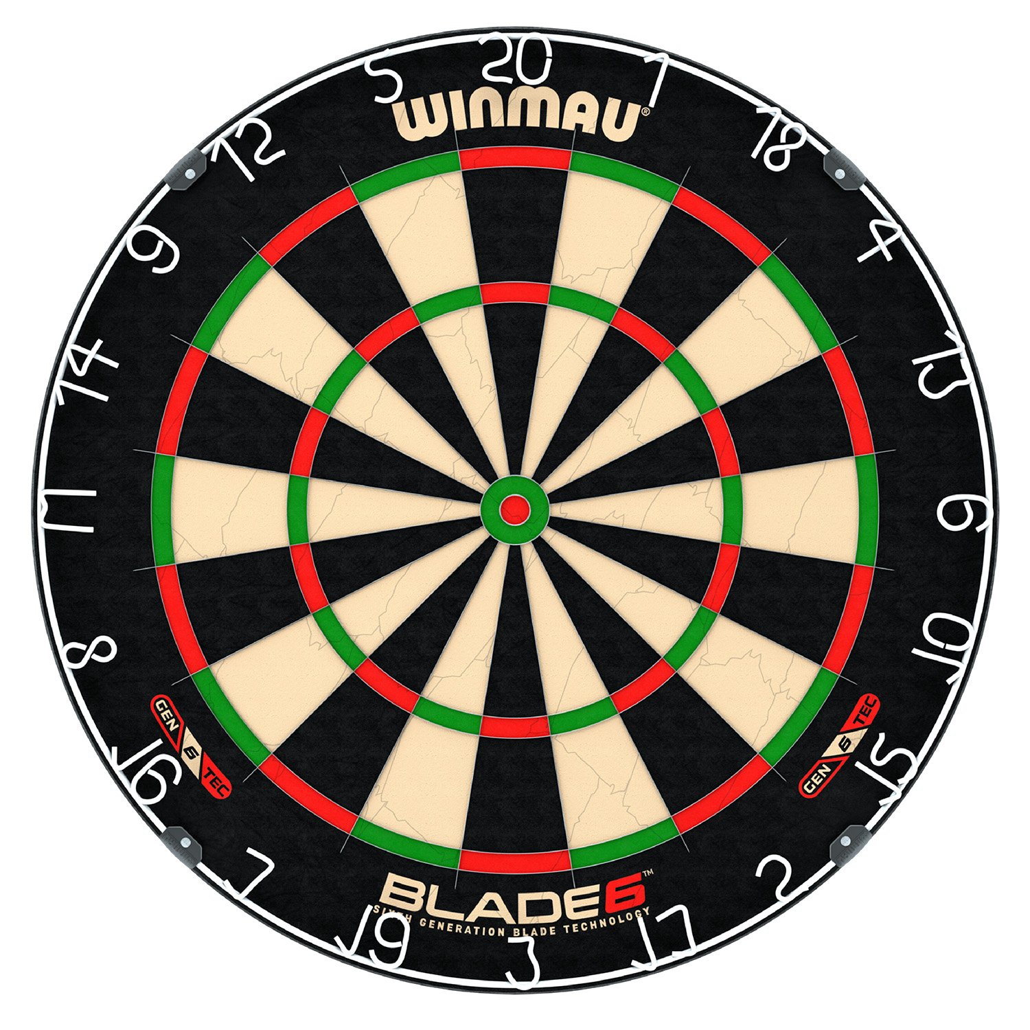 Winmau PDC Blue surround COMBO deal | Blade 6 dartbord + Surround + Winmau Starter pakket - Afbeelding 2