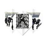 Winmau set van 3 flights | Thin Lizzy | White
