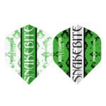Red Dragon set van 3 flights | Peter Wright 'Snakebite' | Yin Yang Green & White