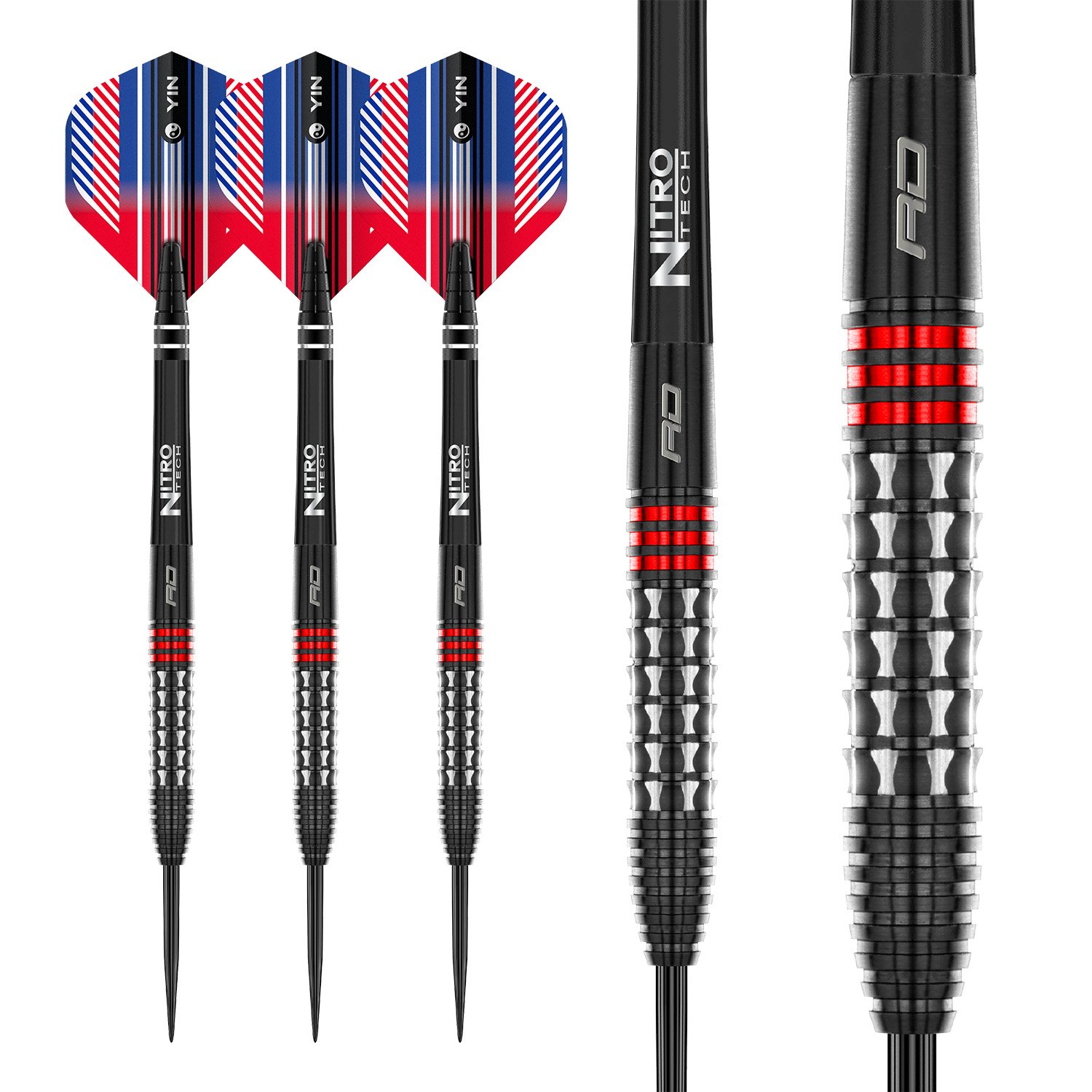 Red Dragon | Vengeance Red | Steeltip dartpijlen | 90% Tungsten - Afbeelding 3
