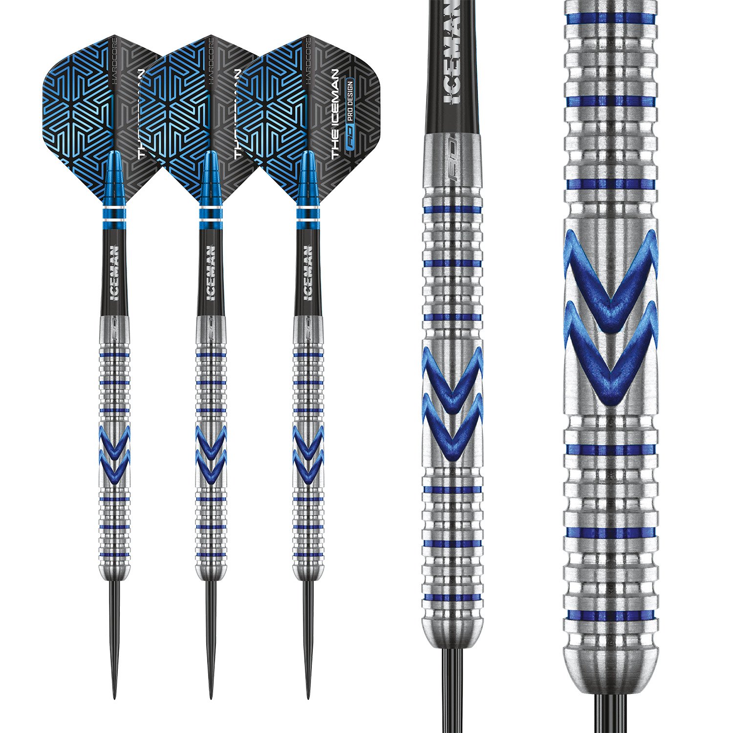 Red Dragon Gerwyn Price | Midnight | Steeltip dartpijlen | 90% Tungsten - Afbeelding 3