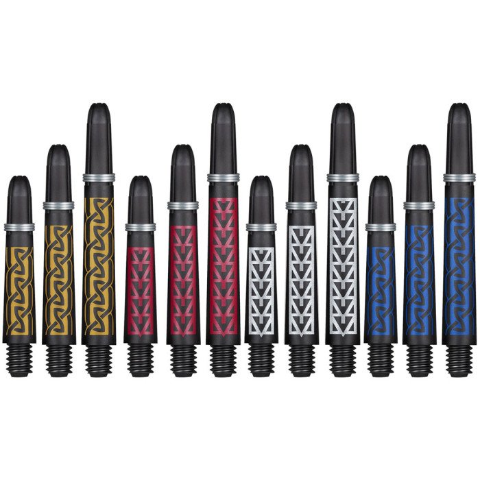 Shot Koi Helioknot Gold | Dart Shafts | Carbon | - Afbeelding 2