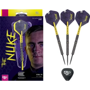 Target Luke Littler steeltip dartpijlen | 90% Tungsten | Generation one 2024